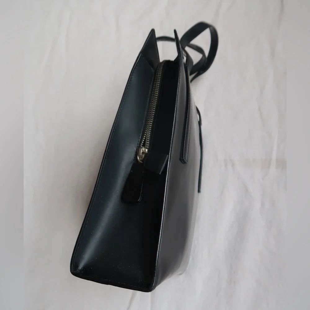 Vintage 90’s Prada Spazzolato Black Tote Bag CBK - Picture 3 of 14